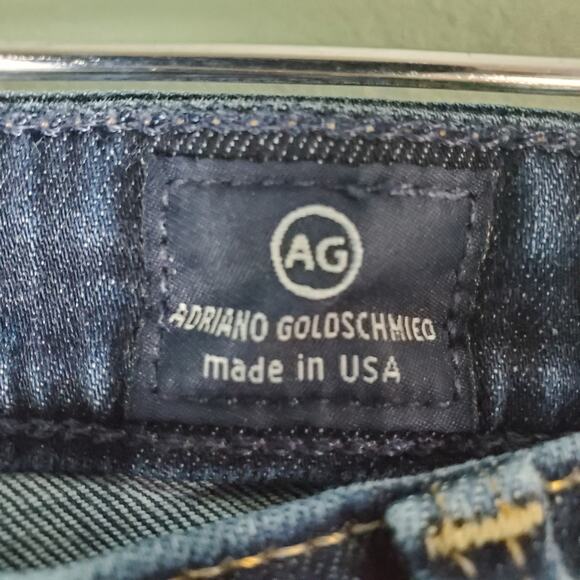 Ag Adriano Goldschmied Womens The Ballad Slim Boot Dark Wash Jeans Size 27 - Picture 4 of 6